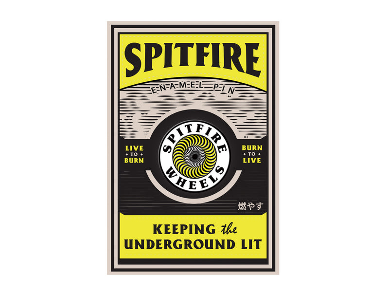 OG Circle Pin - Yellow