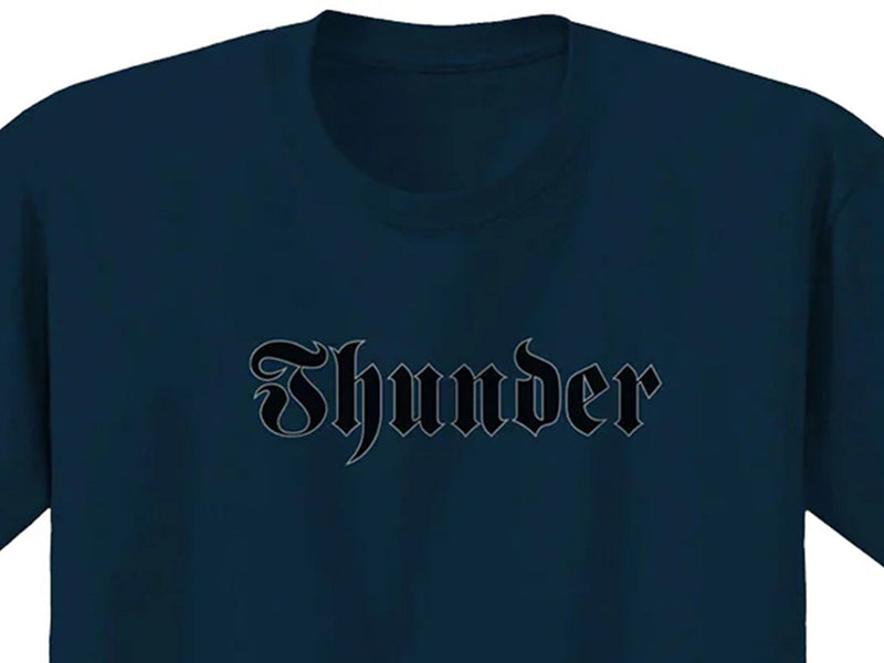 Script T-Shirt - Navy / Black