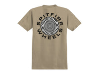 Spitfire Classic 87 Swirl Fill T-Shirt - Sand / Black
