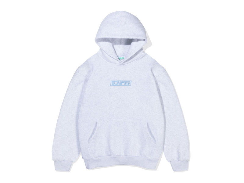 Strike Cordless Hood - White Marle / Sky