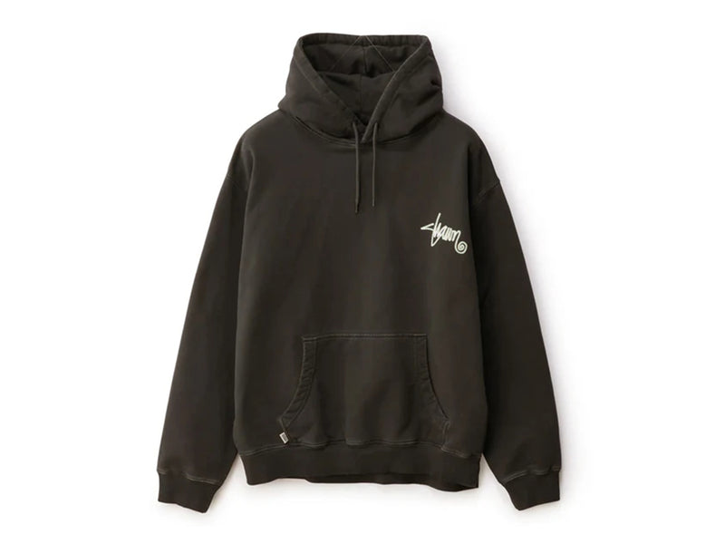 This Thing Dot Hooded Fleece - Washed Brown