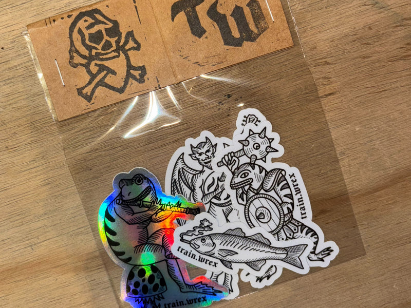 Train Wrex Sticker Pack 2.0