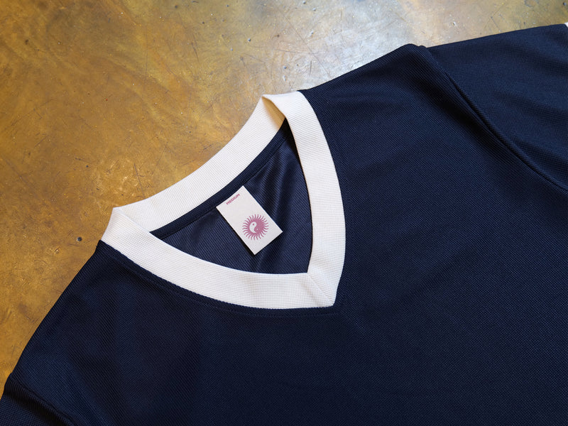 Greyhound Jersey T-Shirt - Navy