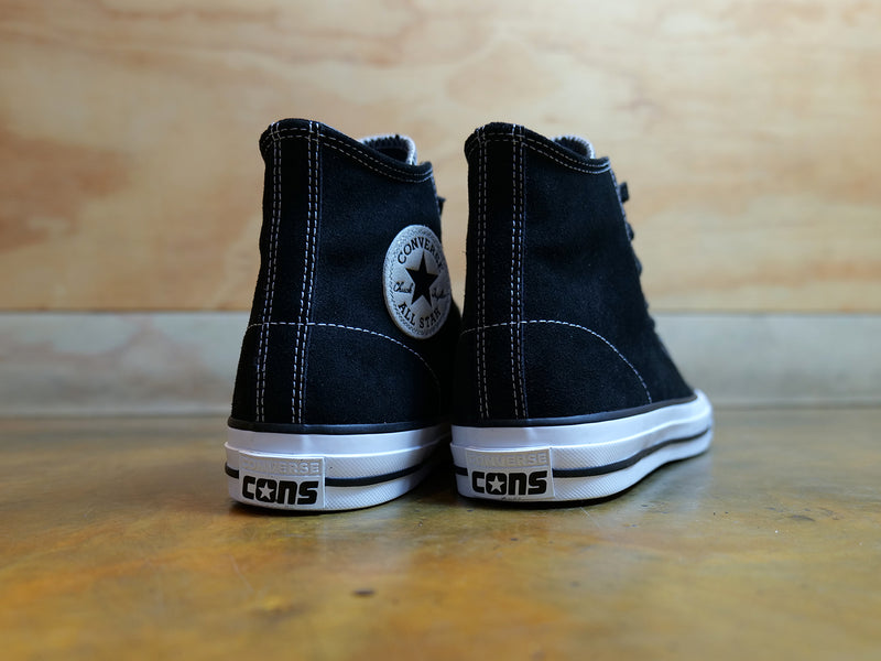 CTAS Pro Hi Suede Black / White