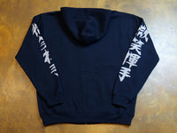 Double Happiness Zip Hoody - Navy