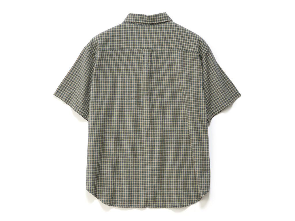 Vista Plaid Summer Short Sleeve Shirt - Sage