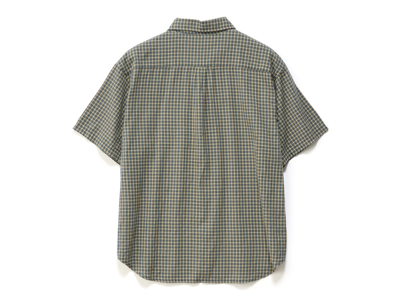 Vista Plaid Summer Short Sleeve Shirt - Sage