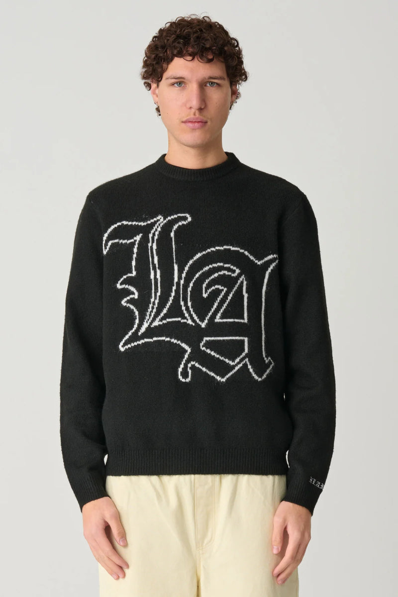 LA Knit Sweater - Black