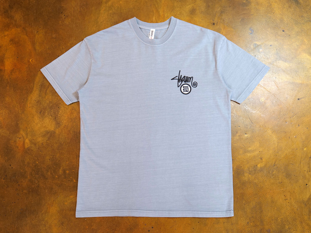 Shawn Dot T-Shirt - Washed Steel