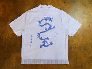 Canton Short Sleeve Shirt - Blue / White