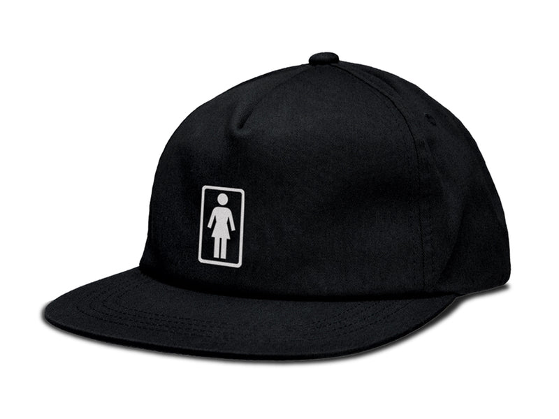 OG 93 Til 5 Panel Cap - Black