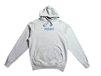 Authentics Embroidered Super Heavyweight Hood - Athletic Heather / Blue