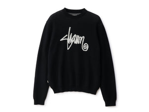 Shawn Script Knit - Black