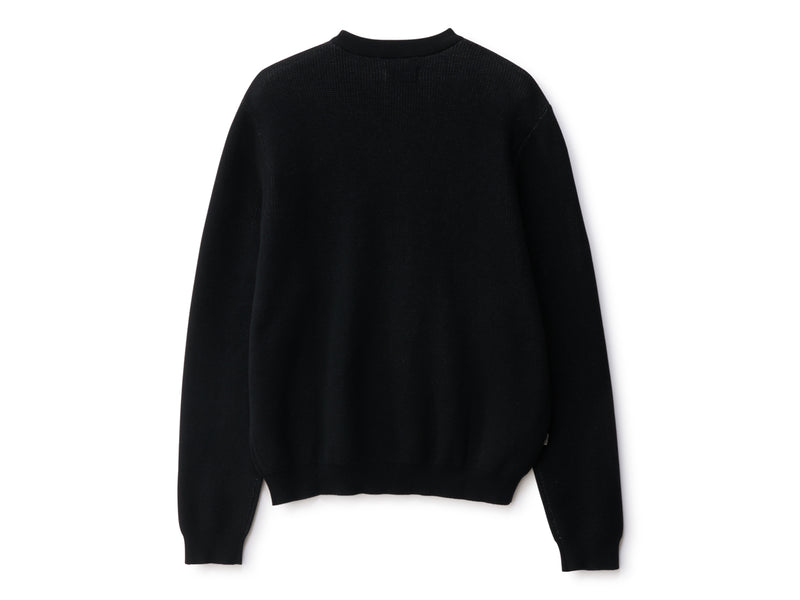 Shawn Script Knit - Black