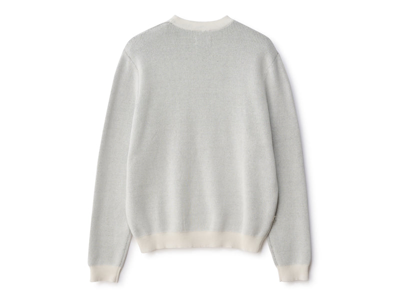 Shawn Script Knit - White