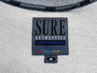 Authentics Embroidered Super Heavyweight Crew - Athletic Heather / Blue
