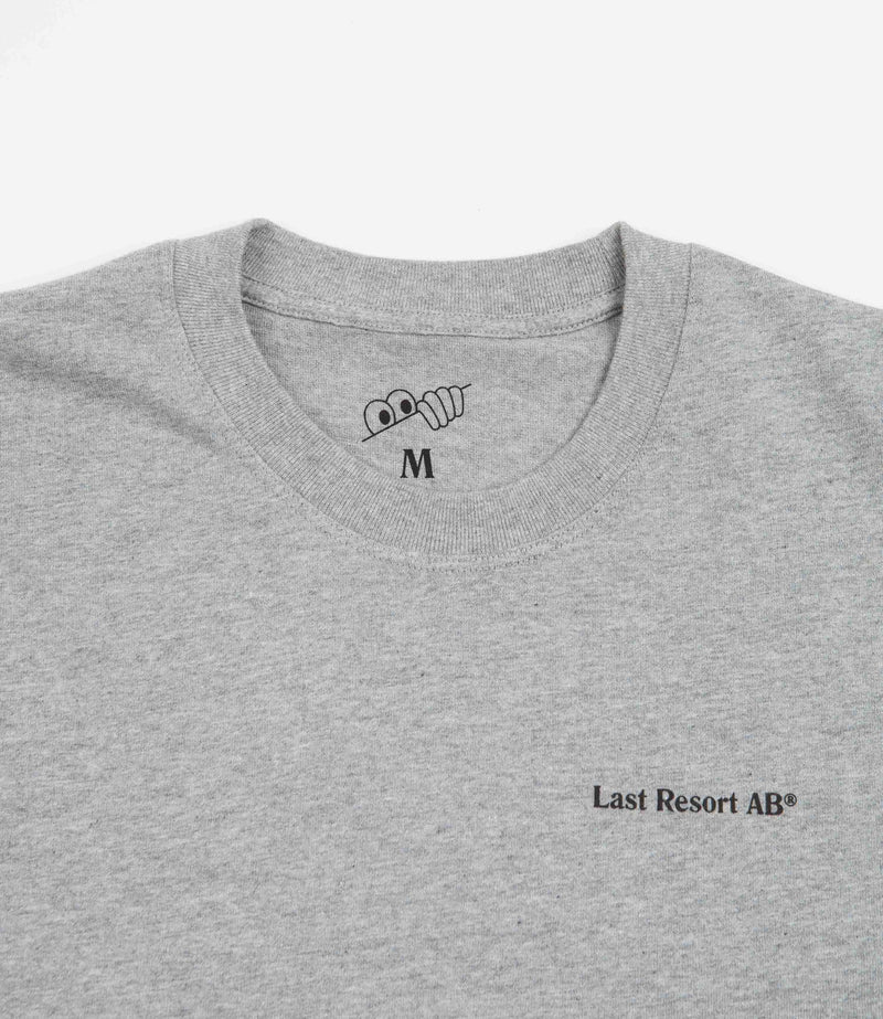 AB Atlas Monogram T-Shirt - Grey Melange / Black