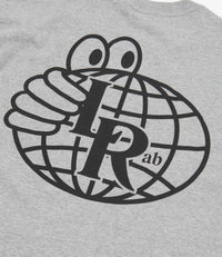 AB Atlas Monogram T-Shirt - Grey Melange / Black
