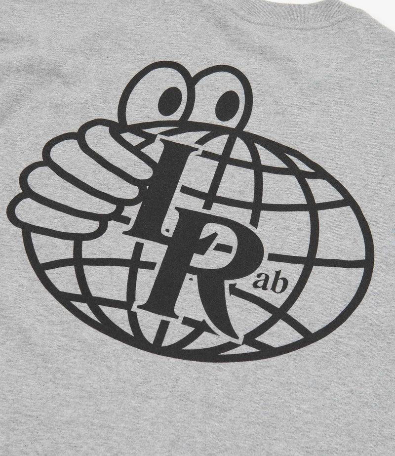 AB Atlas Monogram T-Shirt - Grey Melange / Black