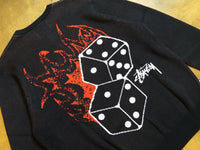 Fire Dice Sweater - Black