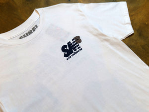 Clippy T - White / Navy