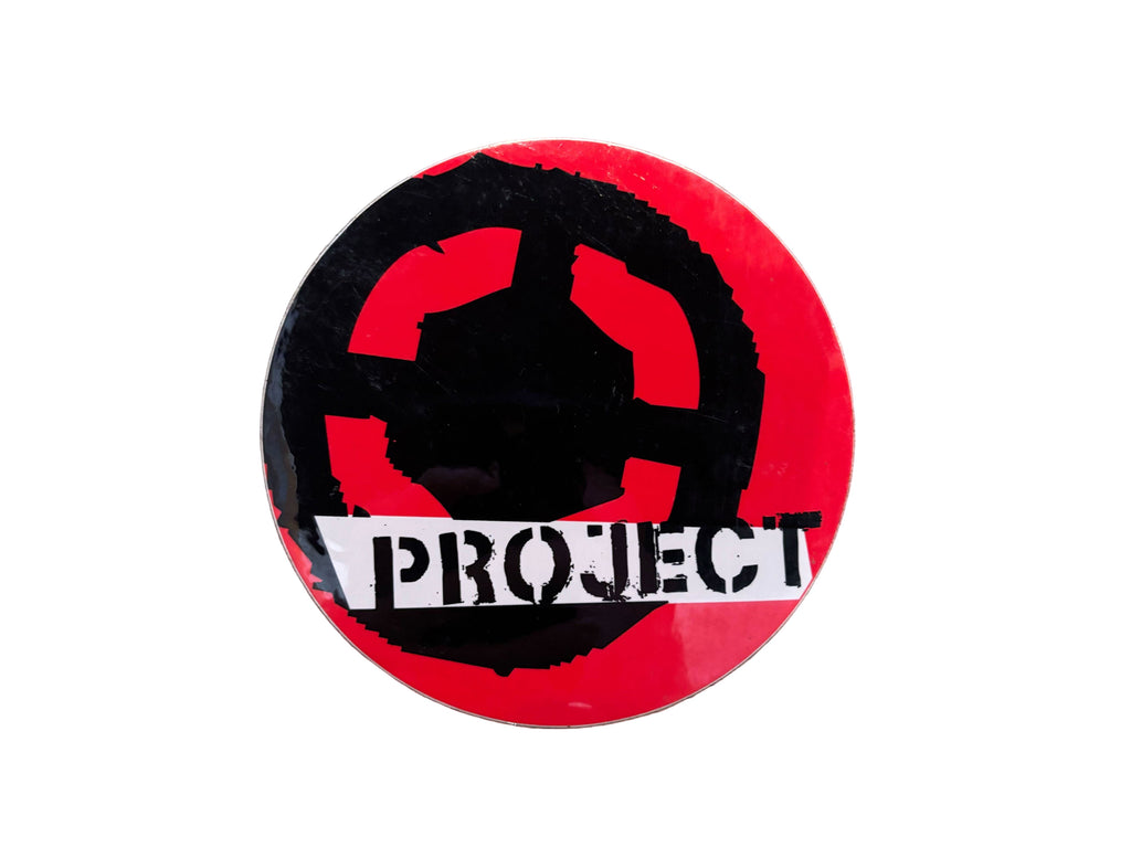 Vintage Circle Logo Sticker