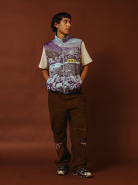 Kol-Suu Lake Reversible Vest - Blue