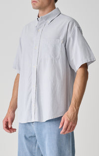 Stripe Short Sleeve Shirt - Striped