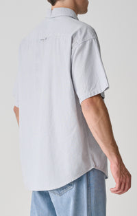 Stripe Short Sleeve Shirt - Striped