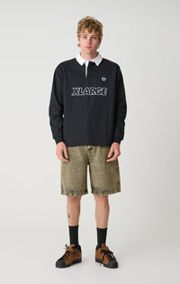 XL Wreath  Rugby - Black