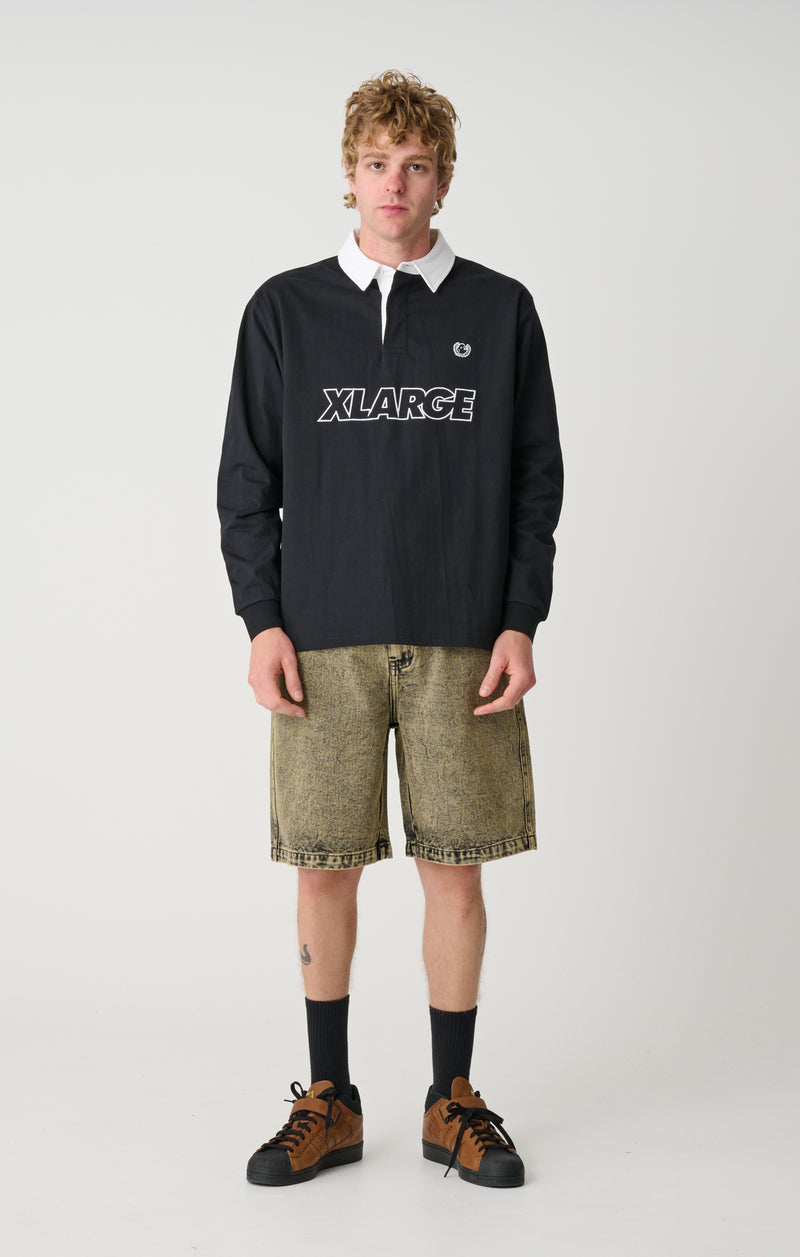 XL Wreath  Rugby - Black