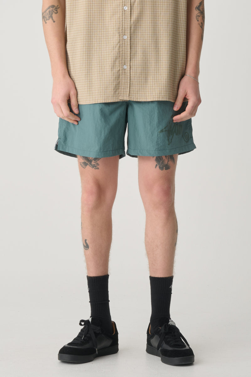 Nylon King Coast Boxer - Dark Sage Green