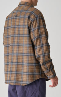 Mission Long Sleeve Shirt - Brown