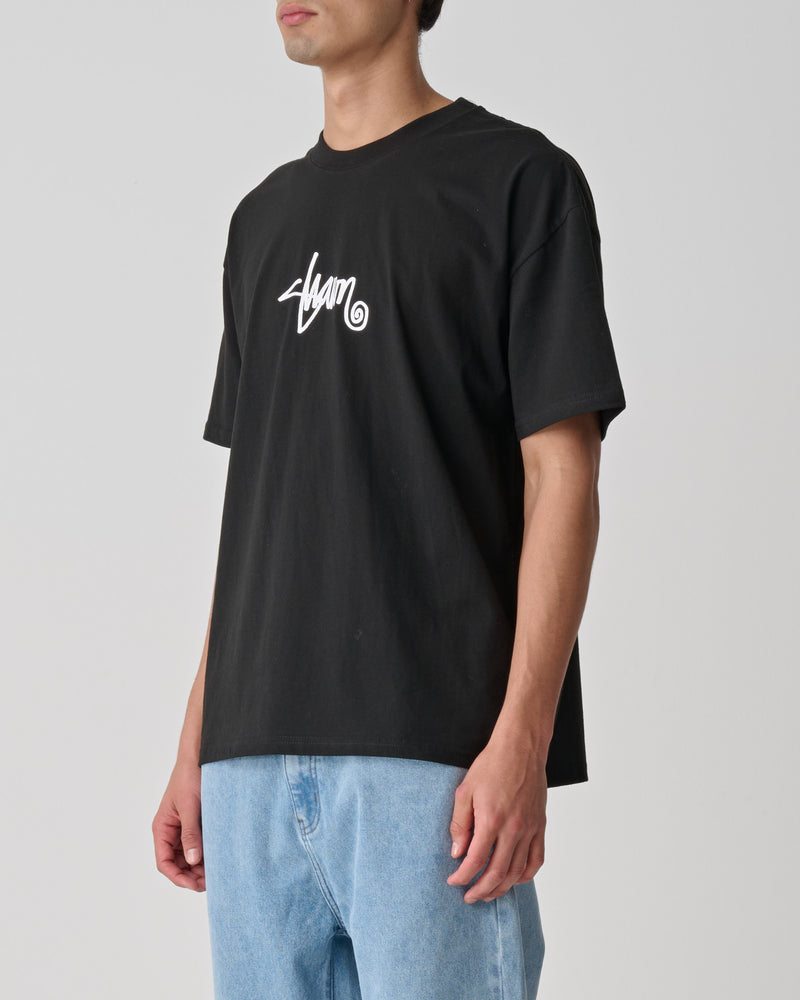 Small Stock T-Shirt - Black