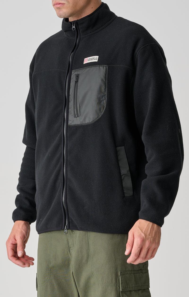 Polar Fleece Jacket - Black