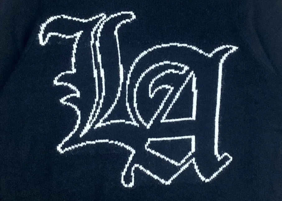 LA Knit Sweater - Black