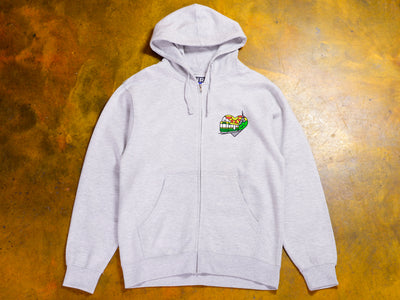 Heartbeat Zip Hood Fleece - Athletic Heather