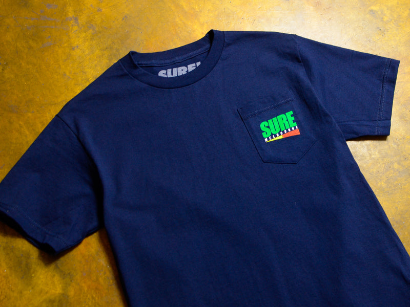 Gateway Pocket T-Shirt - Navy