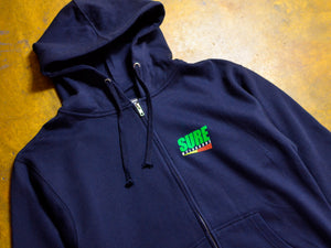 Gateway Zip Up Hooded Fleece - Navy