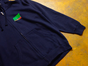 Gateway Zip Up Hooded Fleece - Navy