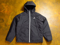 Nike Sportswear Therma-FIT Legacy Hooded Jacket - Black / Dark Smoke Grey / Sail