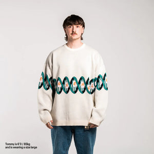 DNA Knit Sweater - Cream